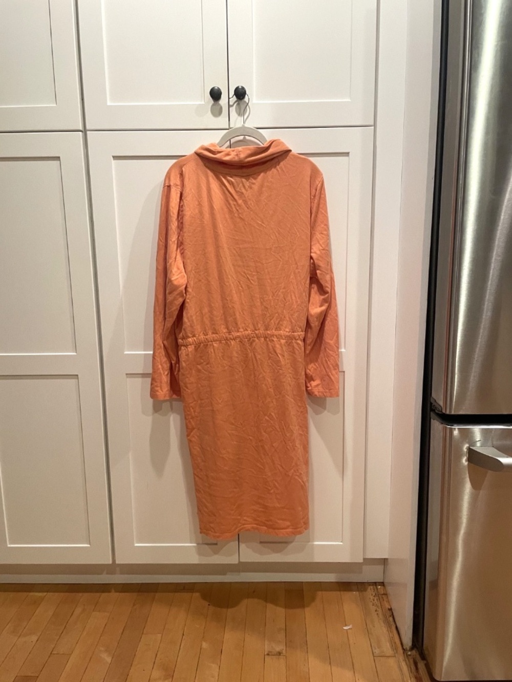 Orange J.Jill Sleep 100% Cotton Bathrobe Size XL - Picture 4 of 8